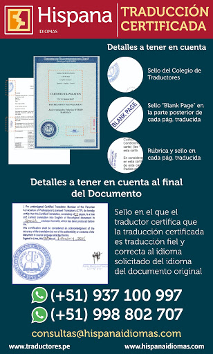 Traducción Certificada