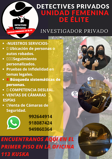 Detectives privados unidad femenina de élite